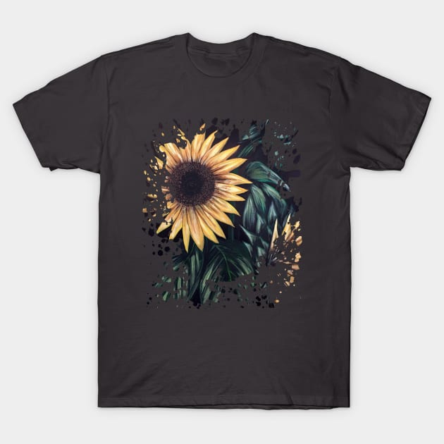 Sunflower Life T-Shirt by adamzworld